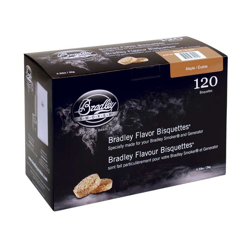Bradley Røykbriketter Maple(Lønn) 120